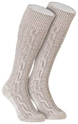 Gloria wears Trachten Socken Beige (45) von Gloria wears