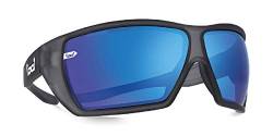 Gloryfy unbreakable eyewear (G12 Iceberg) - Unzerbrechliche Sonnenbrille, Sport, Rahmenlos, Damen, Herren, Blau-Verspiegelte Gläser von Gloryfy