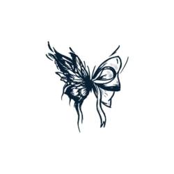 Schmetterlingssaft-Pflanzentinte Wasserdicht Semipermanent Und Langlebig 2 Wochen Temporärer Tattoo-Aufkleber Arm Sexy Weibliches Schlüsselbein Kleiner Frischer Arm von GoDdis