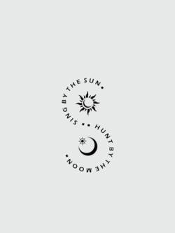 Sun Moon Lock Juice Plant Ink Ist Ein Wasserfester Semipermanenter Und Langlebiger Temporärer Tattoo-Aufkleber Für Paare Mit Einer Haltbarkeit Von 2 Wochen von GoDdis