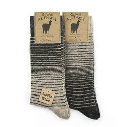 GoWith Alpaca Wool Socks for Men and Women, Unisex Thermal Crew Socks for Hiking, Work, Outdoor, Mod:3098 von GoWith