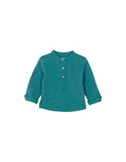 GOCCO Baby - Jungen Camisa Mao LINO Businesshemd, Verde Brillante, von Gocco