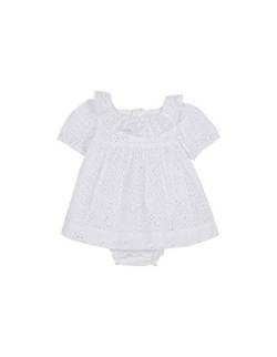 GOCCO Baby - Mädchen Vestido Openwork Blanco Kleid, Blanco OPTICO, von Gocco