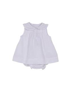 GOCCO Unisex-Baby Vestido Blanco Con Cuello Grande Kleid, Blanco OPTICO, von Gocco