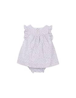 GOCCO Unisex-Baby Vestido Estampado FLORECITAS Kleid, GRIS CLARO, von Gocco