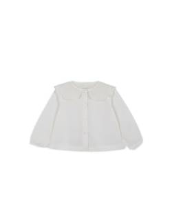 Gocco Baby-Mädchen Blusa Cuello Bordado Hemd, ekrü, 92 von Gocco