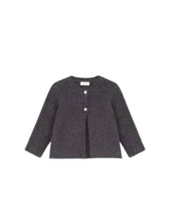 Gocco Baby-Mädchen Chaqueta Punto Especial Strickjacke, dunkelgrau Melange, 9 Monate von Gocco