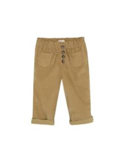 Gocco Baby-Mädchen Latzhose, kariert Hose, Senf, 9-12 Monate von Gocco