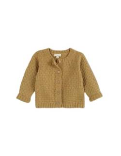 Gocco Baby-Mädchen Spezielle Strickjacke Polo-Pullover, Senf, 12-18 Monate von Gocco
