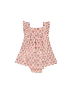 Gocco Baby-Mädchen Vestido Estampado Bicolor Kleid, Lindgrün, 92 von Gocco