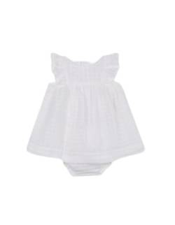 Gocco Baby-Mädchen Vestido Estampado FLORECITAS Kleid, Blanco ROTO, Regular von Gocco