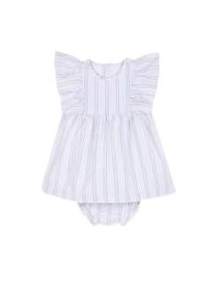 Gocco Baby-Mädchen Vestido Rayas Kleid, hellblau, 92 von Gocco