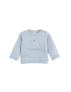 Gocco Blaues Sweatshirt mit Tasche, Himmelblau B, Standard für Babys, Himmelblau (Bb) von Gocco