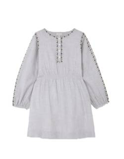 Gocco Mädchen Vestido Bordado Kleid, Elfenbein, 8 Jahre von Gocco