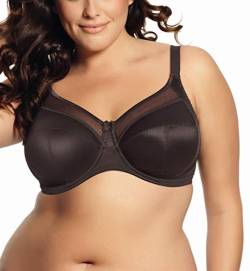 Goddess Damen Keira Underwire Banded Bra BH, Braun, 75HH von Goddess