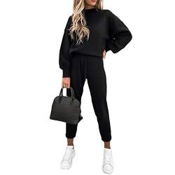 Godoboo Damen Jogginganzug Trainingsanzug Freizeitanzug Frauen gefütterter Women's Lined Leisure Suit Women's sports suit Hausanzug Fitnessanzug Freizeitanzug Trainingsanzüge für Damen Set von Godoboo