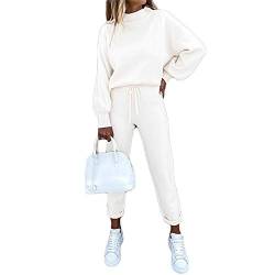 Godoboo Damen Jogginganzug Trainingsanzug Freizeitanzug Frauen gefütterter Women's Lined Leisure Suit Women's sports suit Hausanzug Fitnessanzug Freizeitanzug Trainingsanzüge für Damen Set von Godoboo