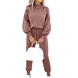 Godoboo Damen Jogginganzug Trainingsanzug Freizeitanzug Frauen gefütterter Women's Lined Leisure Suit Women's sports suit Hausanzug Fitnessanzug Freizeitanzug Trainingsanzüge für Damen Set von Godoboo