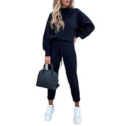 Godoboo Damen Jogginganzug Trainingsanzug Freizeitanzug Frauen gefütterter Women's Lined Leisure Suit Women's sports suit Hausanzug Fitnessanzug Freizeitanzug Trainingsanzüge für Damen Set von Godoboo