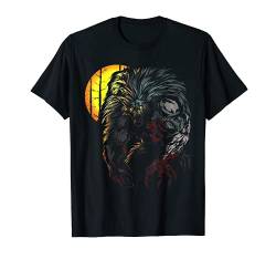 Werwolf Vollmond Lycan Mythologie Easy Halloween Kostüm T-Shirt von Gods Demons Monsters Mythology Dark Art