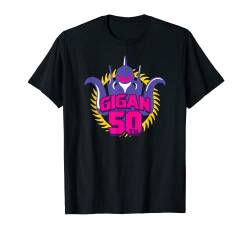 Godzilla Gigan 50th Anniversary Pink Line Art T-Shirt von Godzilla