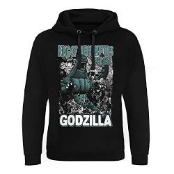 Godzilla Offizielles Lizenzprodukt Since 1954 Epic Kapuzenpullover (Schwarz), Medium von Godzilla