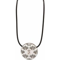 Goebel Kette mit Anhänger Château s/w Dots Floral Maja Von Hohenzollern von Goebel