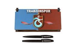 Gök-Türk Schatulle aus Holz mit 2 Kugelschreiber Trabzonspor (mit Gravur) von Gök-Türk