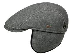 Göttmann Jackson Gore-Tex Flatcap mit Ohrenklappen - Hellgrau (10) - 58 cm von Göttmann