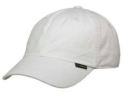 Göttmann Palma Baseballcap mit UV-Schutz aus Baumwolle - Weiß (40) - 63 cm von Göttmann