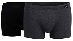 Götzburg 2er Pack Herren Pants Boxershort Unterhose Unterwäsche Underwear schwarz grau, Grösse:L, Farbe:Mehrfarbig von Götzburg