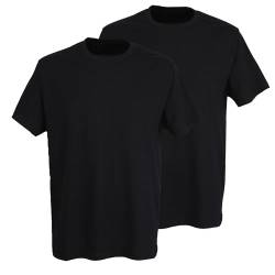 Götzburg Herren 741274-8709 T-Shirt, Schwarz (Black 799), Large (Herstellergröße: L/52) (2er Pack) von Götzburg