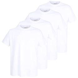 Götzburg Herren T-Shirts Rundhals Kurzarm | 4 Stück | weiß, Gr.6XL von Götzburg