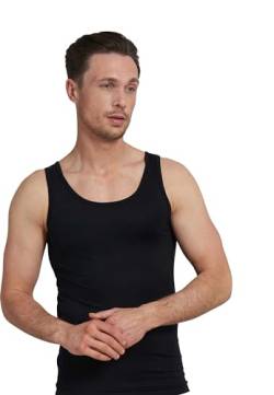 Götzburg Herren Tank-Top, Baumwolle Single Jersey, schwarz, Uni 6 von Götzburg