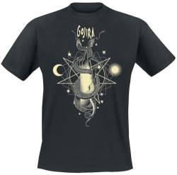 Gojira Celestial Snakes Männer T-Shirt schwarz XL 100% Baumwolle Band-Merch, Bands von Gojira