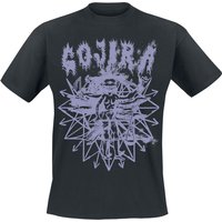 Gojira T-Shirt - Demon Of Chaos - S bis XXL - für Männer - Größe L - schwarz  - Lizenziertes Merchandise! von Gojira