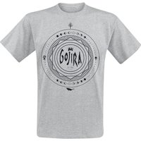 Gojira T-Shirt - Moon Phases - S bis XL - für Männer - Größe M - grau meliert  - Lizenziertes Merchandise! von Gojira