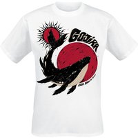 Gojira T-Shirt - Whale Sun Moon - M bis XXL - für Männer - Größe XXL - weiß  - Lizenziertes Merchandise! von Gojira