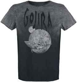 Gojira from Mars Reprise Männer T-Shirt dunkelgrau/grau M 100% Baumwolle Band-Merch, Bands von Gojira