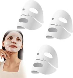 Bio-Collagen Real Deep Mask, Kollagenmaske für das Gesicht, Collagen Reverse Film Volume Peel off Mask, Bio-Kollagen-Gesichtsmaske, Hydrating Anti-Wrinkle Lifting Mask Reducing Fine Lines (3pcs) von Gokame