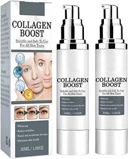 Collagen Boost Anti-Aging Serum, 2023 Collagen Boost for Women Anti Aging Serum for Men, Voletas Collagen Boost Anti-Aging Serum, Collagen Boost Anti Wrinkle Cream (2pcs) von Gokame