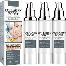 Collagen Boost Anti-Aging Serum, 2023 Collagen Boost for Women Anti Aging Serum for Men, Voletas Collagen Boost Anti-Aging Serum, Collagen Boost Anti Wrinkle Cream (3pcs) von Gokame