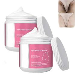 InnerMate Whitening Cream, 100g Intimate Area Skin Lightening Cream, Dark Spot Corrector Cream for Inner Thigh, Private Area, Bikini Line, Armpit (2pcs) von Gokame