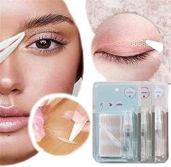 Invisible Eye-Lifting by Sticked,Instant Double Eyelid Tape Eye Lid Lifters Tape, Natural Invisible Single Side Eyelid Tape Stickers - Both Side Sticky (M(3x23mm)) von Gokame