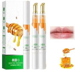 Transparent Colorless Moisturizing Lip Plumping Essence, Honey Moisturizing Lip Essence, Oil-based Lip Moisturizer Stick, Lip Plumping Serum, Long Lasting Nourishing (1pcs) von Gokame