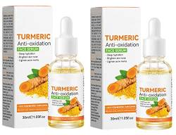 Turmeric Anti-oxidation Serum, Turmeric Dark Spot Corrector Serum, Turmeric Anti Oxidation Face Serum, Reduces Fine Lines and Dark Spots, 30ml (2pcs) von Gokame