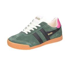 Gola Adult Elan Suede Evergreen/Black/Fuchsia Gr. 36 von Gola