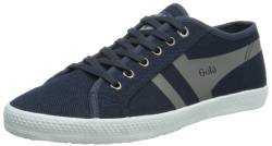 Gola CLA 252 Quattro Herringbone, Damen Sneaker, Blau - Marineblau/Grau - Größe: 40 von Gola
