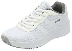 Gola Damen Draken Road Running Shoe, White/Grey, 36 EU von Gola