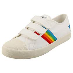 Gola Damen Untersetzer Regenbogen Klettverschluss Sneaker, Mehrfarbig, 36 EU von Gola